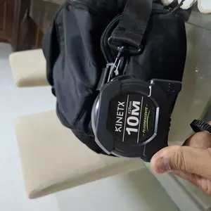 KINETX Trena Profissional 5M/7.5M/10M Alta Precisão Fita de Aço Carbono Fluorescente com Trava — foto 4