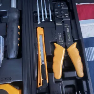 Kit Completo de Ferramentas com 126 Peças em Maleta Rígida Resistente, Conjunto Multifuncional para Reparos Domésticos, Reformas Residenciais e Projetos DIY Artesanais — foto 13